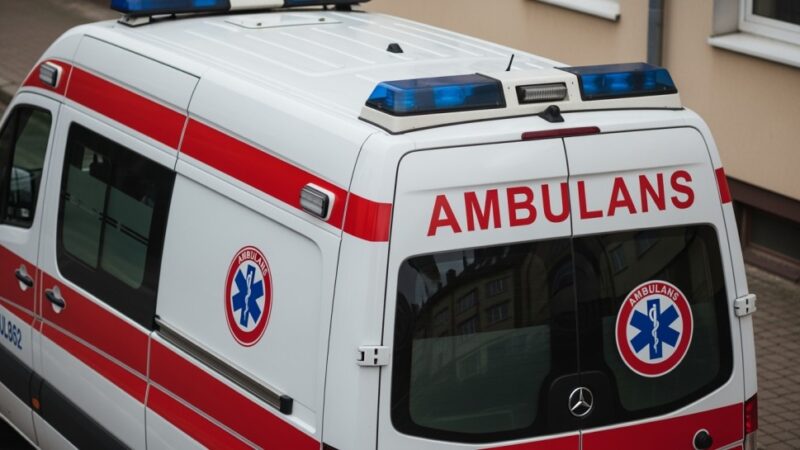 Pies w piekielnym upale: Policja ratuje zwierzę z zamkniętego auta