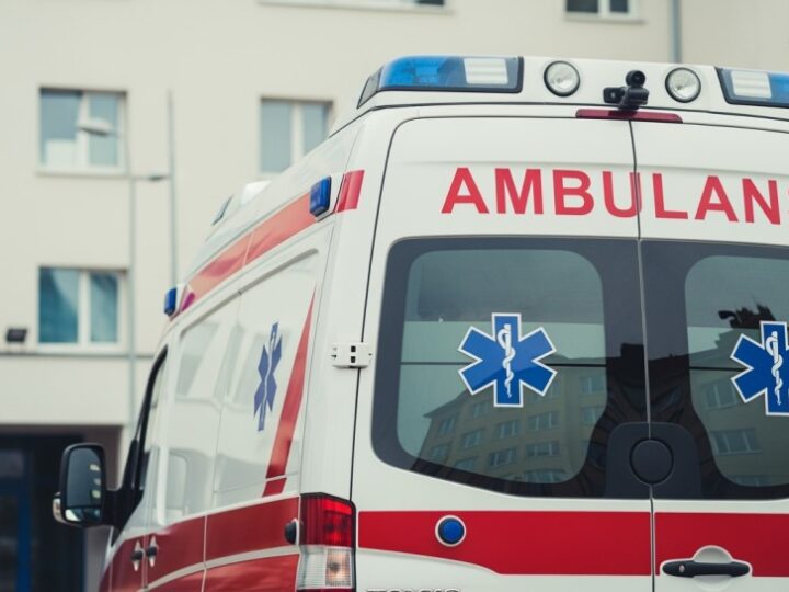 Policja w Luboniu wybija szybę w BMW, by uratować psa w upale