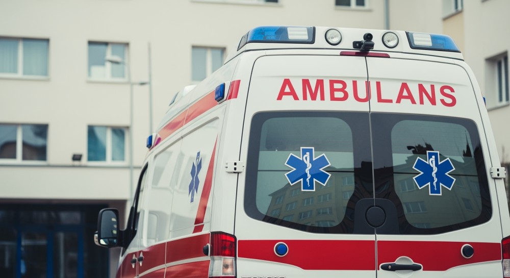 Policja w Luboniu wybija szybę w BMW, by uratować psa w upale