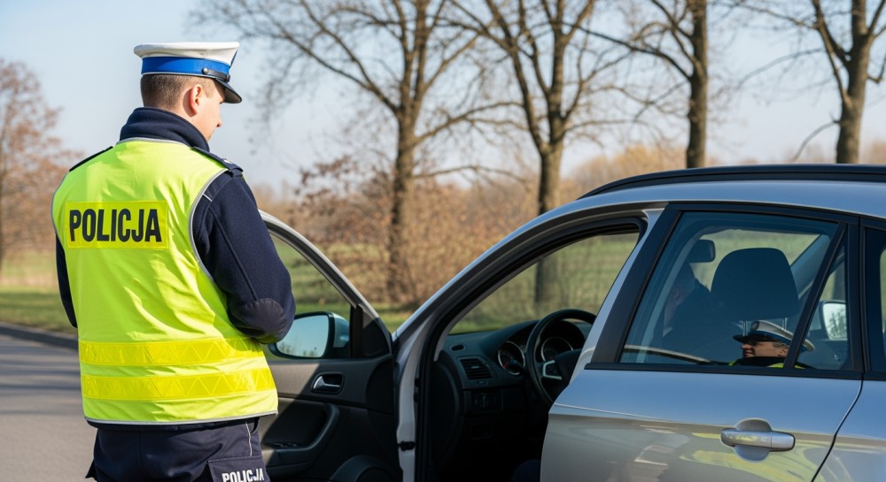 Trzeźwy poranek w Luboniu: policja łapie pijanych kierowców na gorącym uczynku