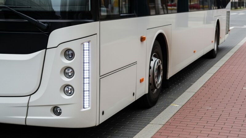 Hybrydowy autobus w Komornikach – ekologiczne innowacje na drogach!