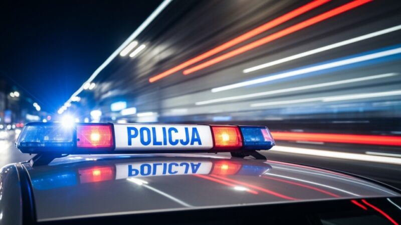 17-latek z Poznania uciekał przed policją w Luboniu, nie mając prawa jazdy