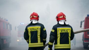 Pożar altany w Luboniu: akcja ratunkowa i tragiczne straty wśród papug