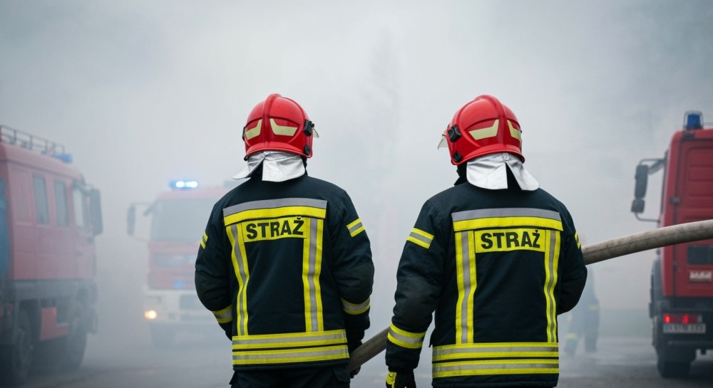 Pożar altany w Luboniu: akcja ratunkowa i tragiczne straty wśród papug