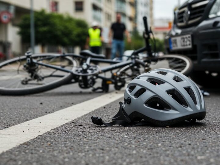 Rowerzysta z Łotwy zakończył podróż na policyjnej ławce po nieudanym odpoczynku w Nowym Tomyślu