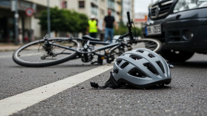 Rowerzysta z Łotwy zakończył podróż na policyjnej ławce po nieudanym odpoczynku w Nowym Tomyślu