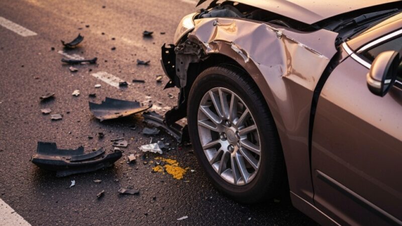 Kolizja trzech aut w Luboniu – na szczęście bez rannych