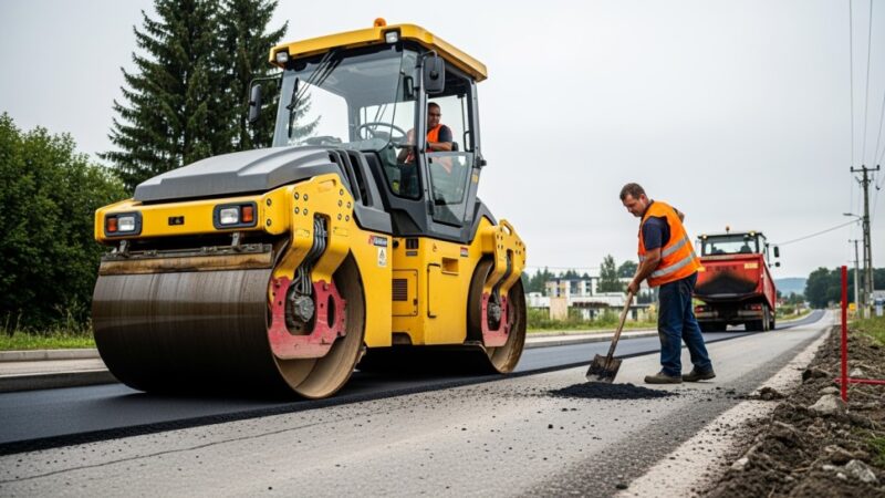 Utrudnienia na DW 431 w Mieczewie: zamknięcia skrzyżowań i prace drogowe w dniach 24-25 marca