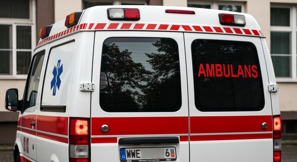 Wolsztyn: Policjanci ratują kierowcę uwięzionego w aucie