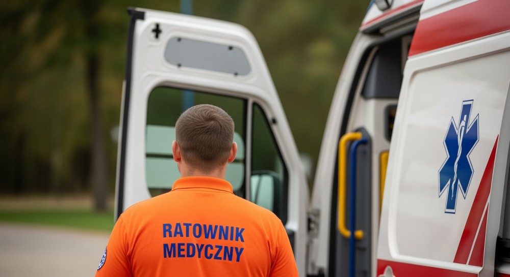 Tragedia w Ośrodku Kultury: Alarm AED i walka o życie mężczyzny