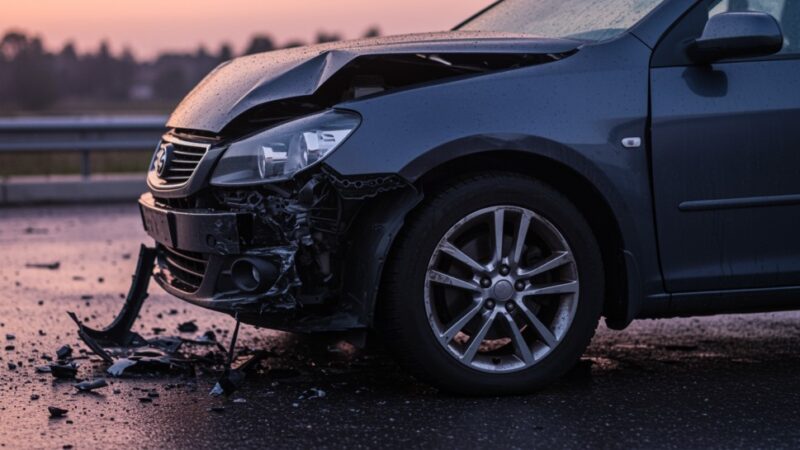Druhowie OSP Luboń ratują sytuację: interwencje przy dwóch kolizjach drogowych