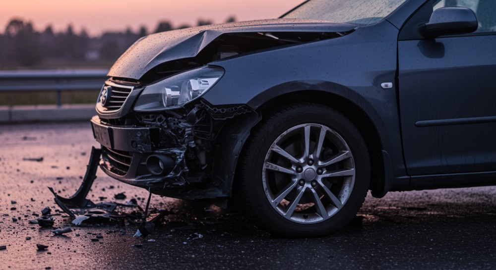 Druhowie OSP Luboń ratują sytuację: interwencje przy dwóch kolizjach drogowych