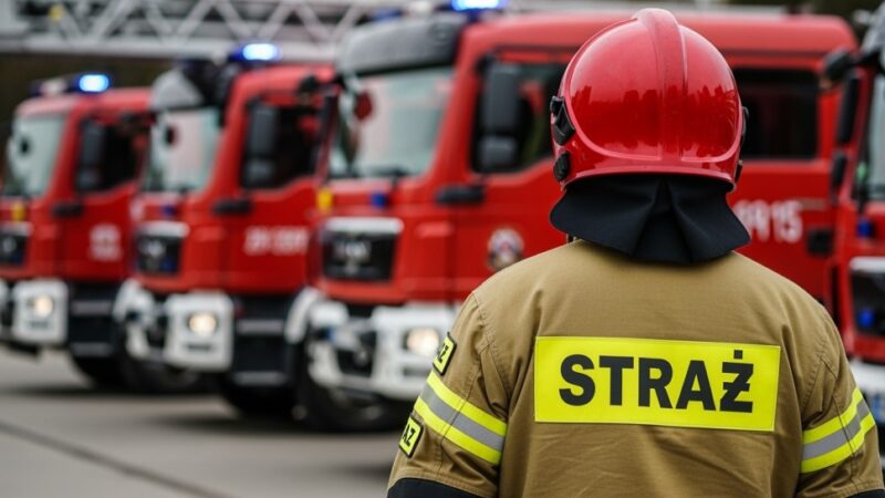 Plewiska w ogniu: ewakuacja po pożarze samochodu i zadymieniu