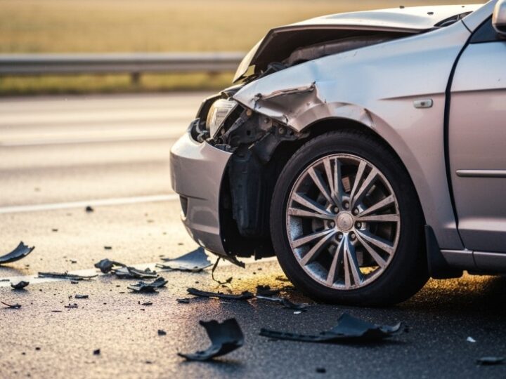 Wypadek na A2: Trzy auta w kolizji, straż pożarna w akcji