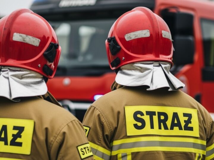 OSP Puszczykowo w akcji: ratunek dla poszkodowanego i usuwanie oleju z drogi