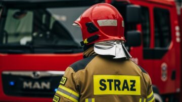 Wypadki na A2 i użądlenie osy – intensywny dzień dla OSP Plewiska