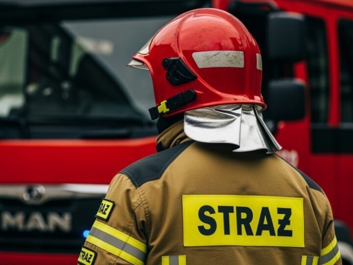 Wypadki na A2 i użądlenie osy – intensywny dzień dla OSP Plewiska